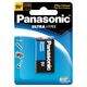 Bateria Comum 9V (6LR61) Quadrada Panasonic