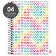 Caderno Espiral 1/4 Capa Dura (200 Folhas) D+ PT 04 UN Tilibra