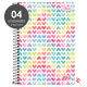 Caderno Espiral 1/4 Capa Dura (96 Folhas) D+ PT 04 UN Tilibra