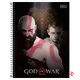 Caderno Espiral Universitário Capa Dura 10 Matérias (200 Folhas) God of War PT 04 UN Tilibra