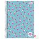 Caderno Espiral Universitário Capa Dura 10 Matérias (160 Folhas) Pepper Feminino PT 04 UN Tilibra