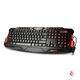 Teclado com Fio USB Multimídia Gamer Action BK-G35 Exbom