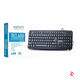 Teclado com Fio USB Standard BK-102 Exbom