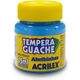 Tinta guache c/ 12 cores Azul Celeste 15ml - Acrilex