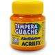 Tinta guache c/ 12 cores Laranja 15ml - Acrilex